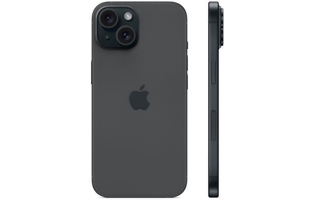 Apple iPhone 15 128GB Zwart - Mobiele telefoon