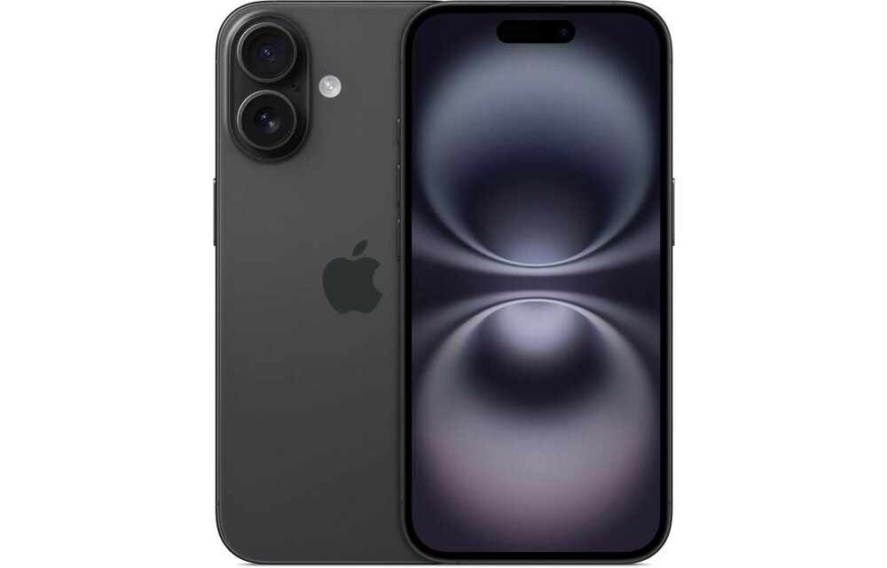 Apple iPhone 16 128GB Zwart - Mobiele telefoon