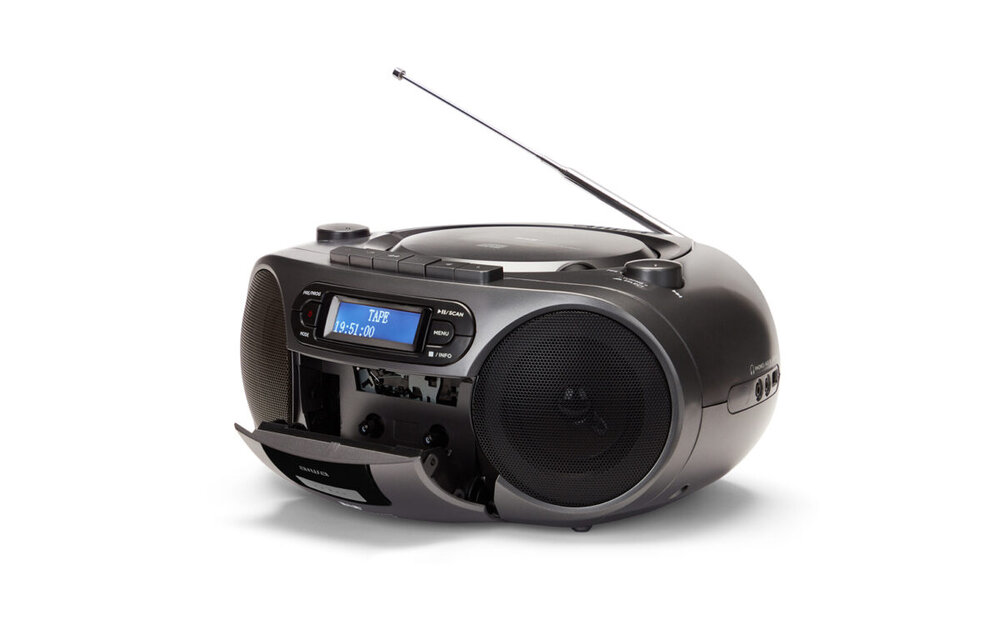 Aiwa BBTC-660DAB Zwart - Radio