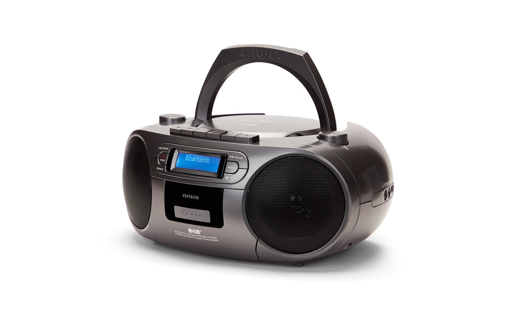 Aiwa BBTC-660DAB Zwart - Radio