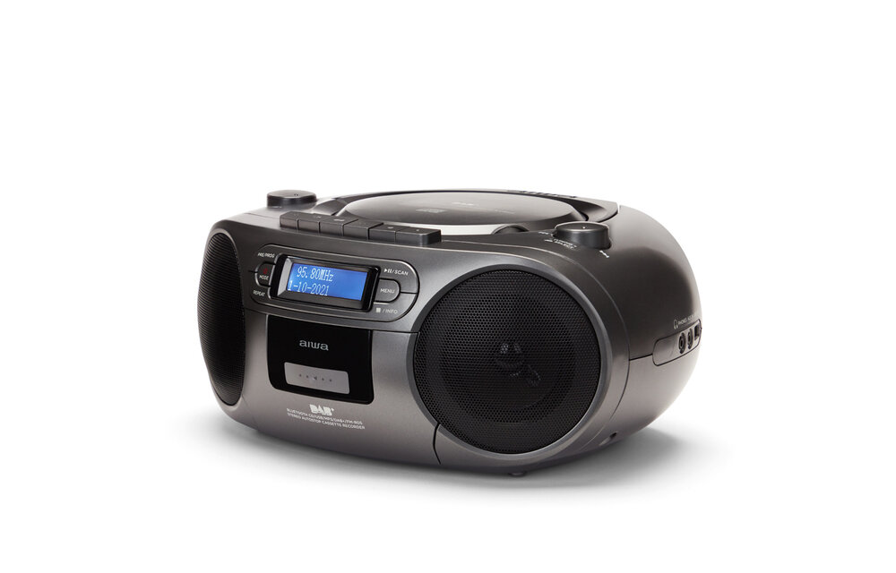 Aiwa BBTC-660DAB Zwart - Radio