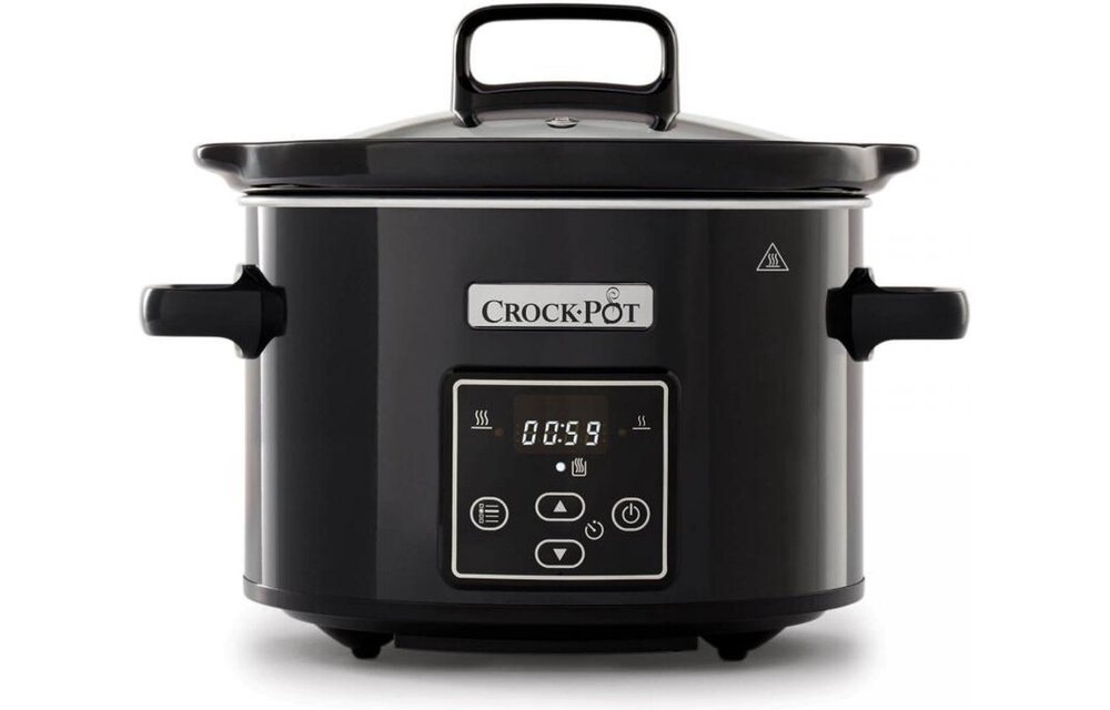 Crock-Pot CR061 Digital Slow Cooker 2,4L Zwart - Stoomkoker