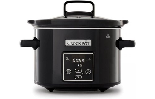 Crock-Pot CR061 Digital Slow Cooker 2,4L Zwart - Stoomkoker