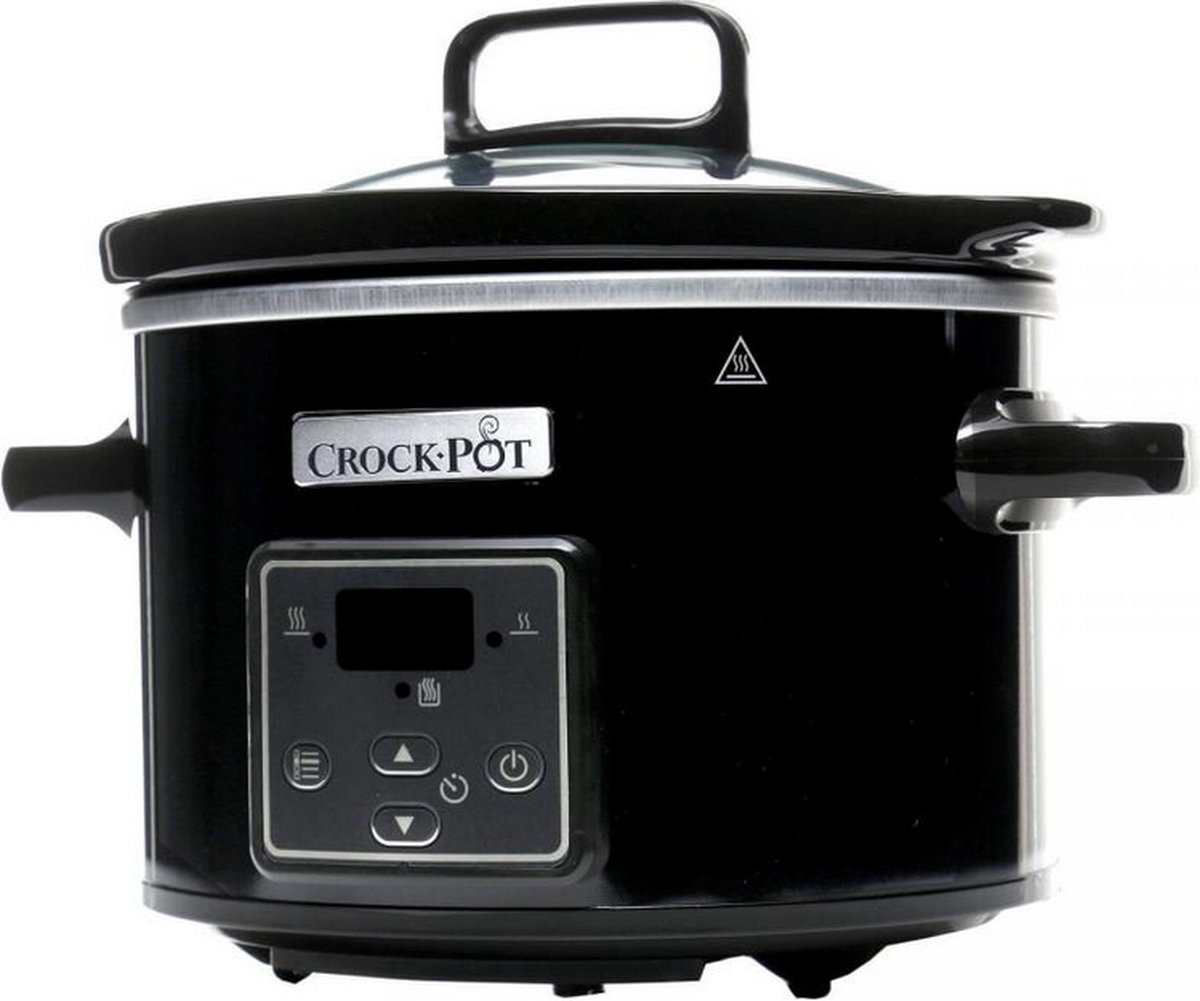 Crock-Pot CR061 Digital Slow Cooker 2,4L Zwart - Stoomkoker