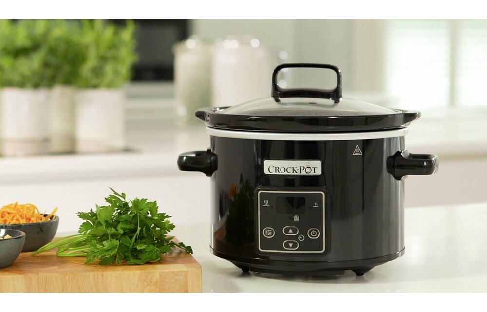 Crock-Pot CR061 Digital Slow Cooker 2,4L Zwart - Stoomkoker