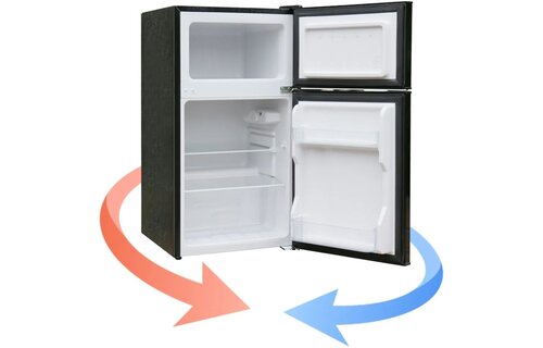 Manta MM545DBK - Koel-vriescombinatie