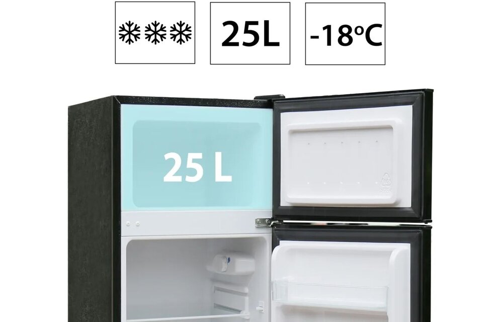 Manta MM545DBK - Koel-vriescombinatie