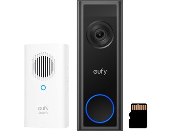 Eufy Video Doorbell C31 voordeelbundel (Deurbel + Chime + SD kaart) - Deurbel