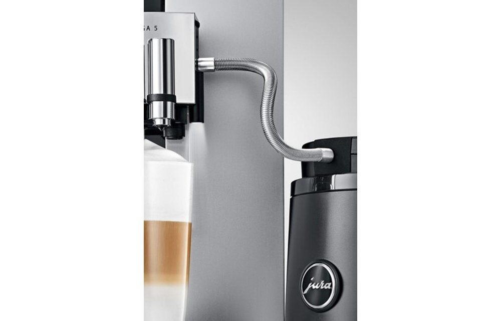 JURA Melkslang met RVS mantel HP2 Zilver