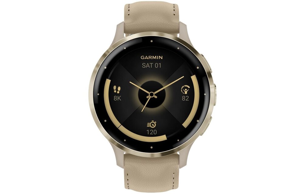 Garmin Venu 3S Goud/Beige - Smartwatch