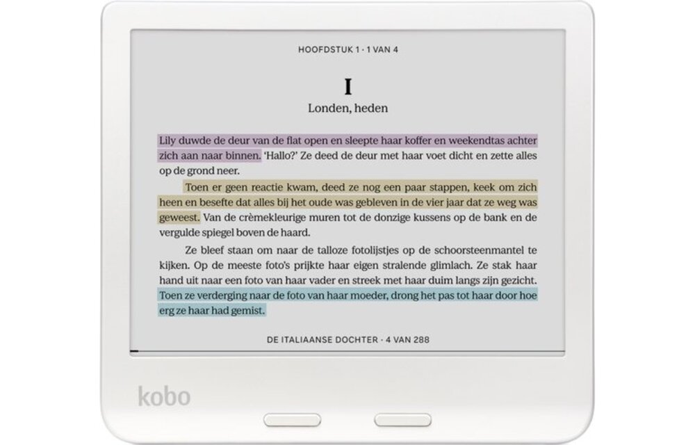 Kobo Libra Colour Wit - E-reader