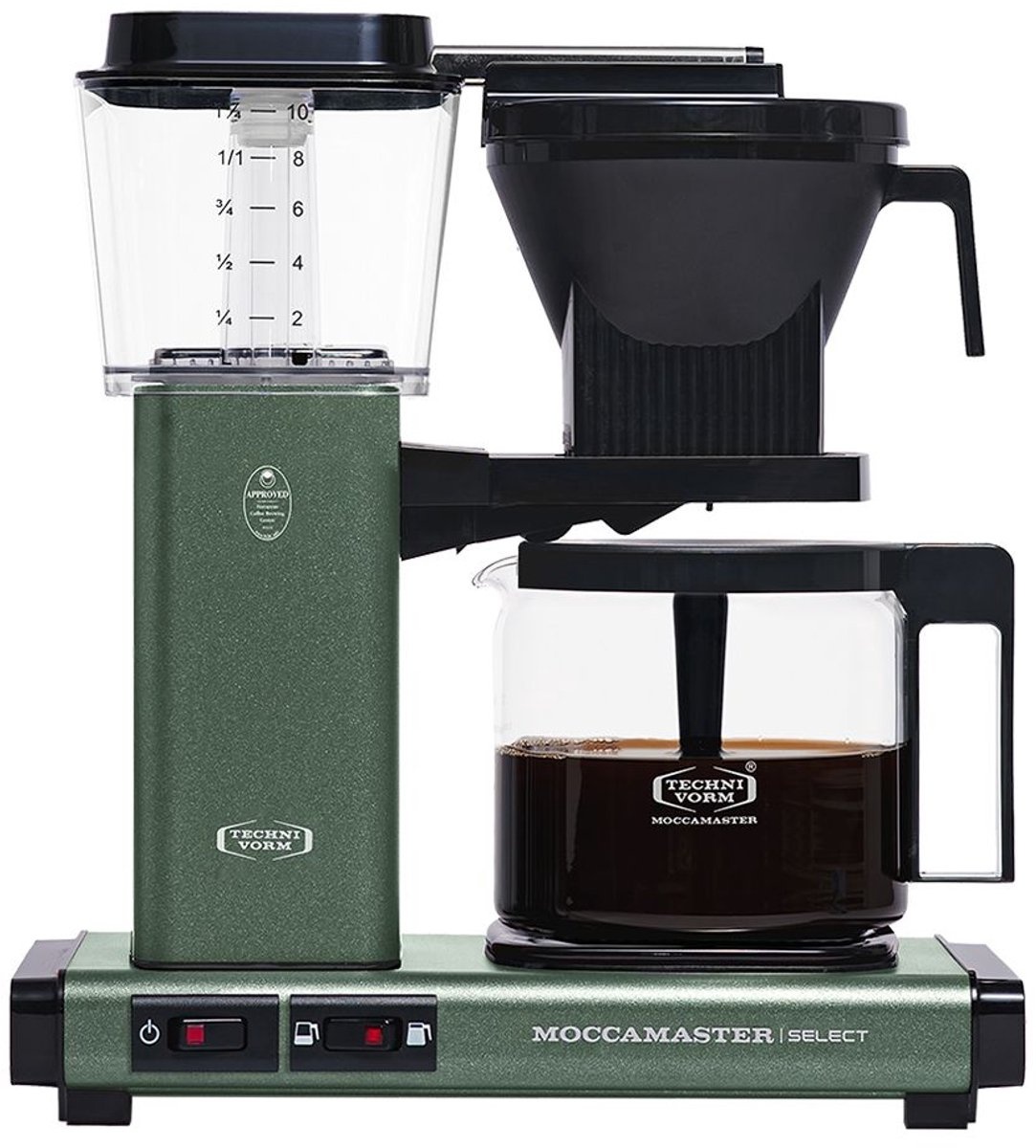 Moccamaster KBG Select (Forest Green) - Koffiezetapparaat