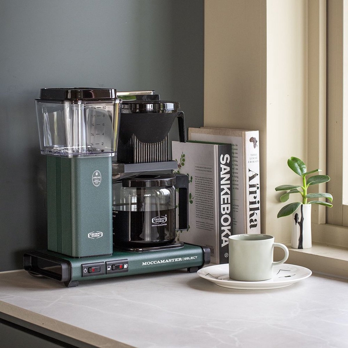 Moccamaster KBG Select (Forest Green) - Koffiezetapparaat