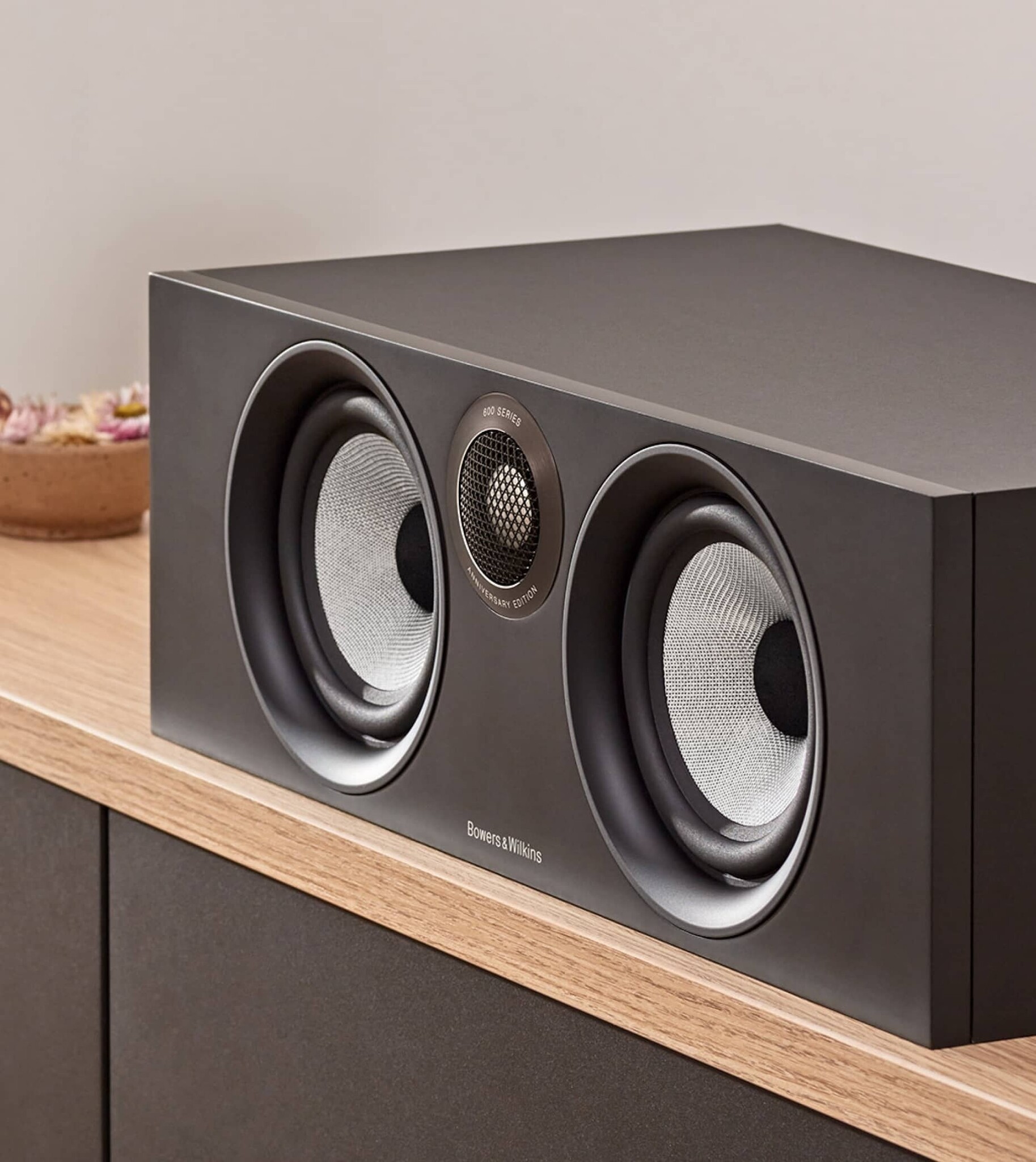 Bowers & Wilkins HTM6 S2 Speaker (Zwart) - Boekenplank speaker