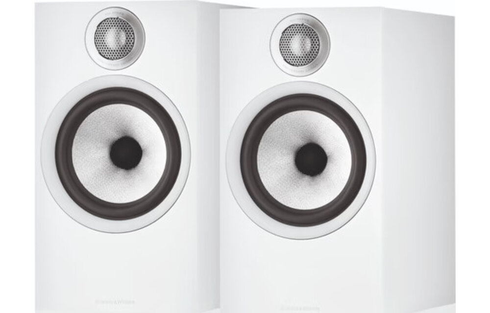 Bowers & Wilkins 606 S2 Speaker (Wit) - Boekenplank speaker