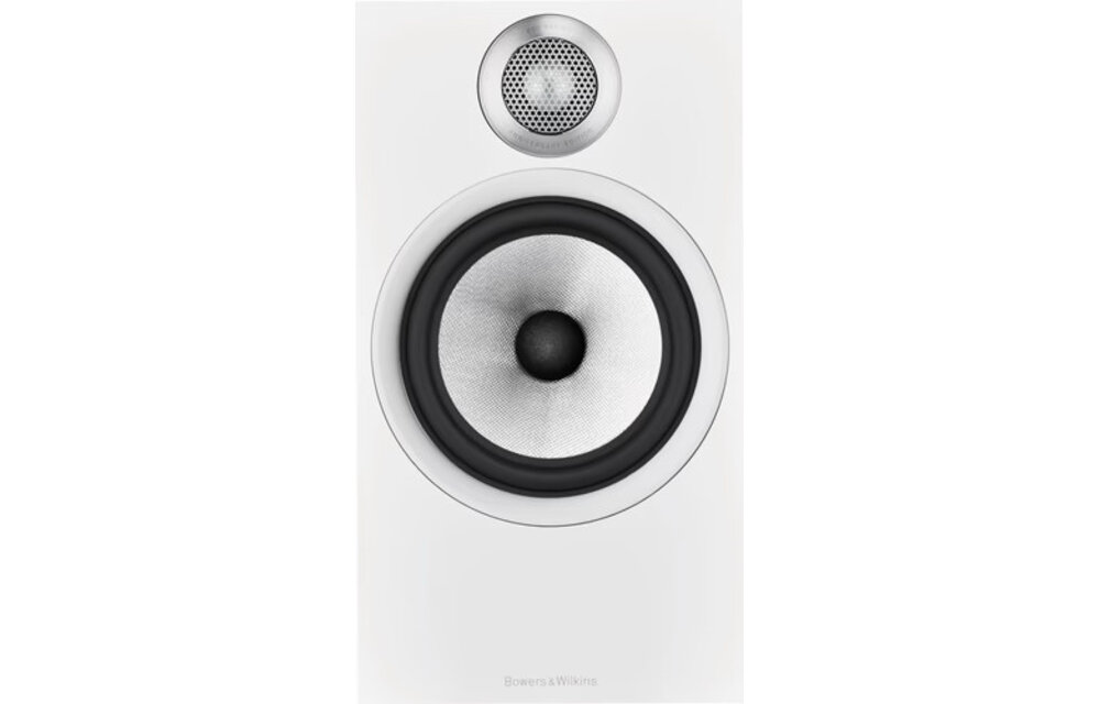Bowers & Wilkins 606 S2 Speaker (Wit) - Boekenplank speaker