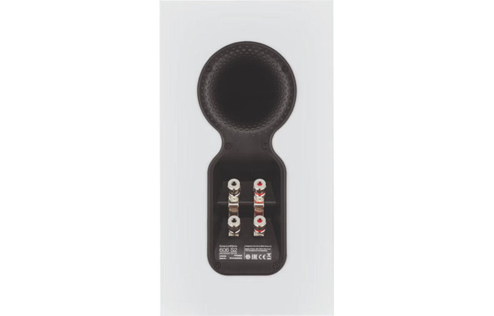 Bowers & Wilkins 606 S2 Speaker (Wit) - Boekenplank speaker
