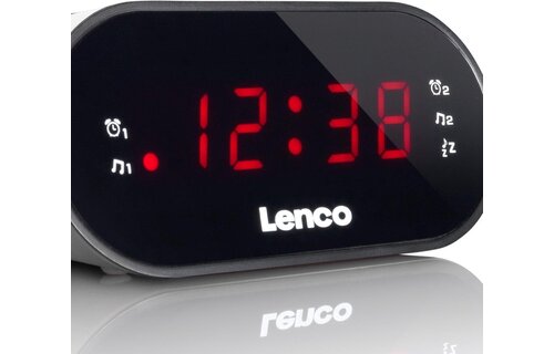 Lenco CR-07 Wit - Wekkerradio