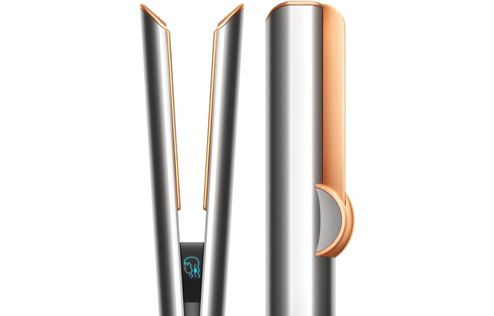 Dyson Airstrait Nikkel/ Koper - Stijltang