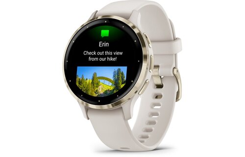 Garmin Venu 3S Goud/Wit - Smartwatch
