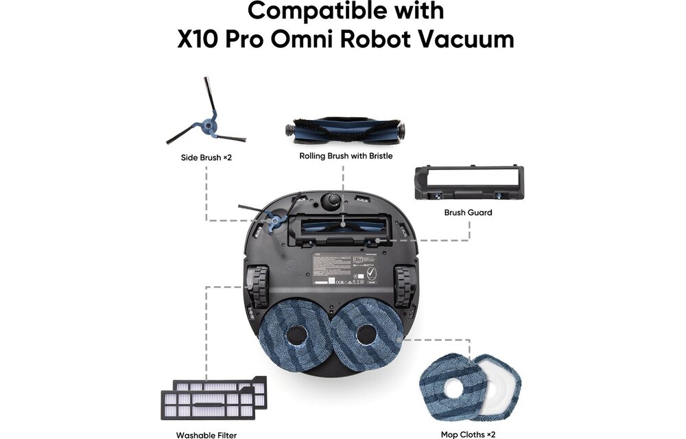 Eufy X10 Pro Omni Accessoireset