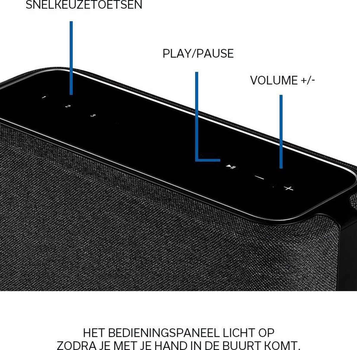 Denon Home 250 Zwart - Draadloze speaker
