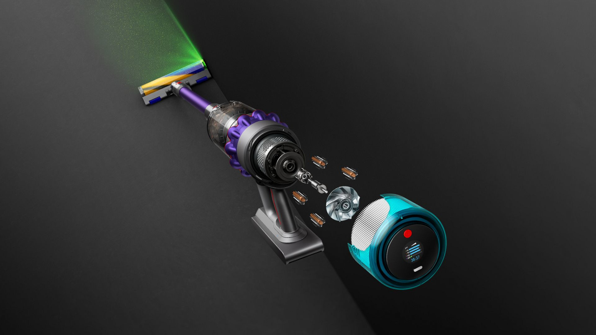 Dyson Gen5 Detect Absolute - Steelstofzuiger