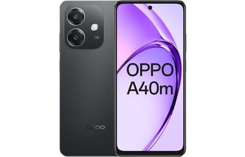 OPPO A40M 256GB Sparkle Black - Mobiele telefoon
