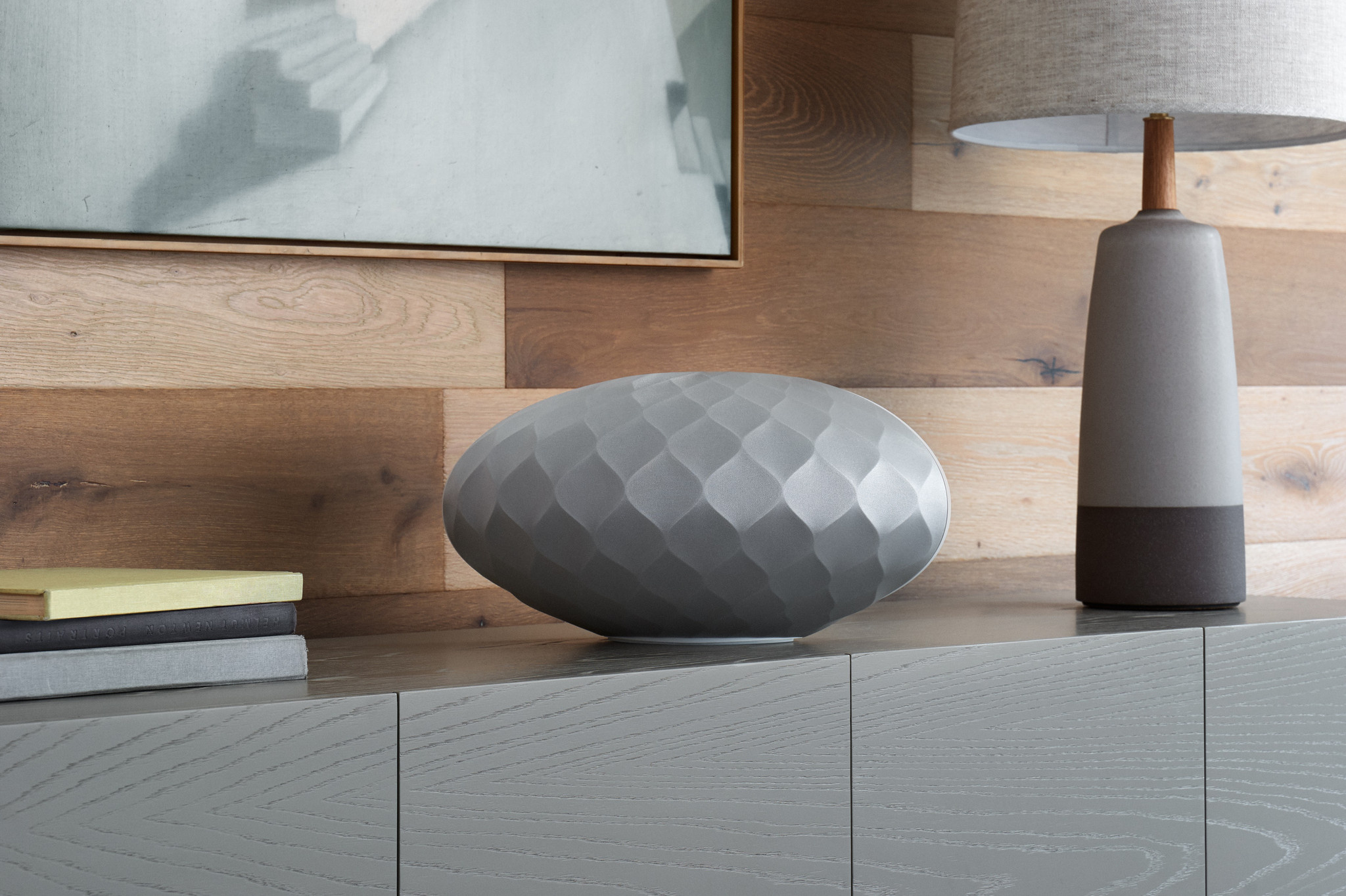 Bowers & Wilkins Formation Wedge Zilver Streaming speaker  - Hifi speaker