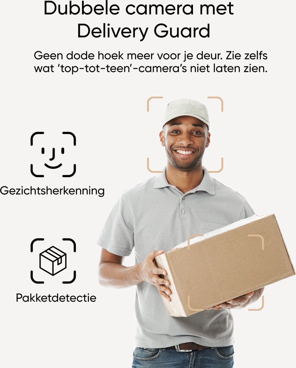 Eufy Video Doorbell E340 (Uitbreiding) - Deurbel