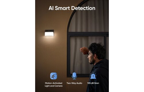 eufy Solar Wall Light Cam S120 - Beveiligingscamera