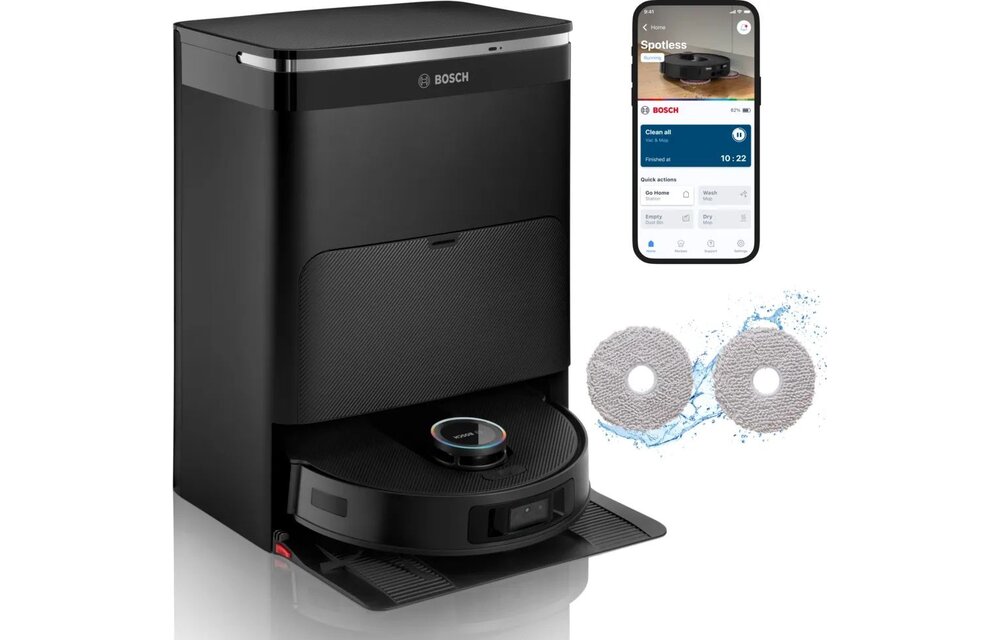Bosch Spotless Max Cam BCRDW3BX - Robotstofzuiger