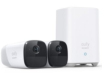Eufy eufyCam 2 Pro 2-Cam Kit (2 camera's + Homebase 2) - Beveiligingscamera