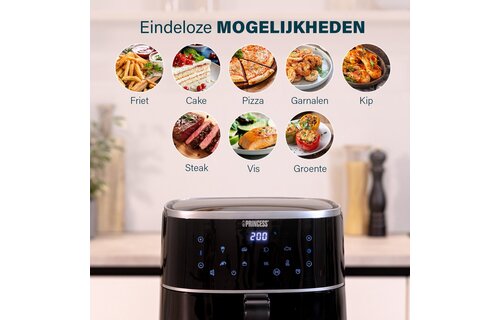 Princess 182238 Digitale Airfryer - Hetelucht friteuse