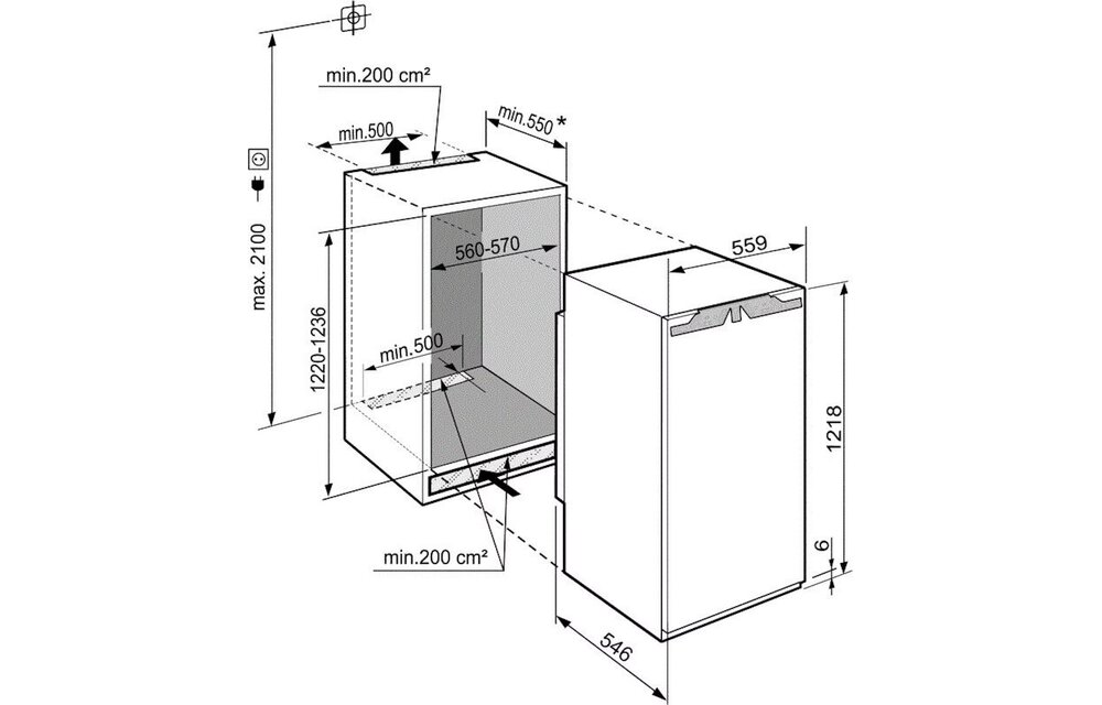 Liebherr IRd 4150-60 Prime - Inbouw koelkast