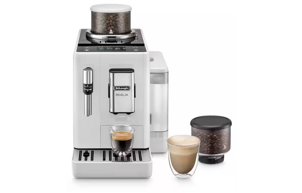 De'Longhi Rivelia Arctic White EXAM440.55.W - Koffiemachine