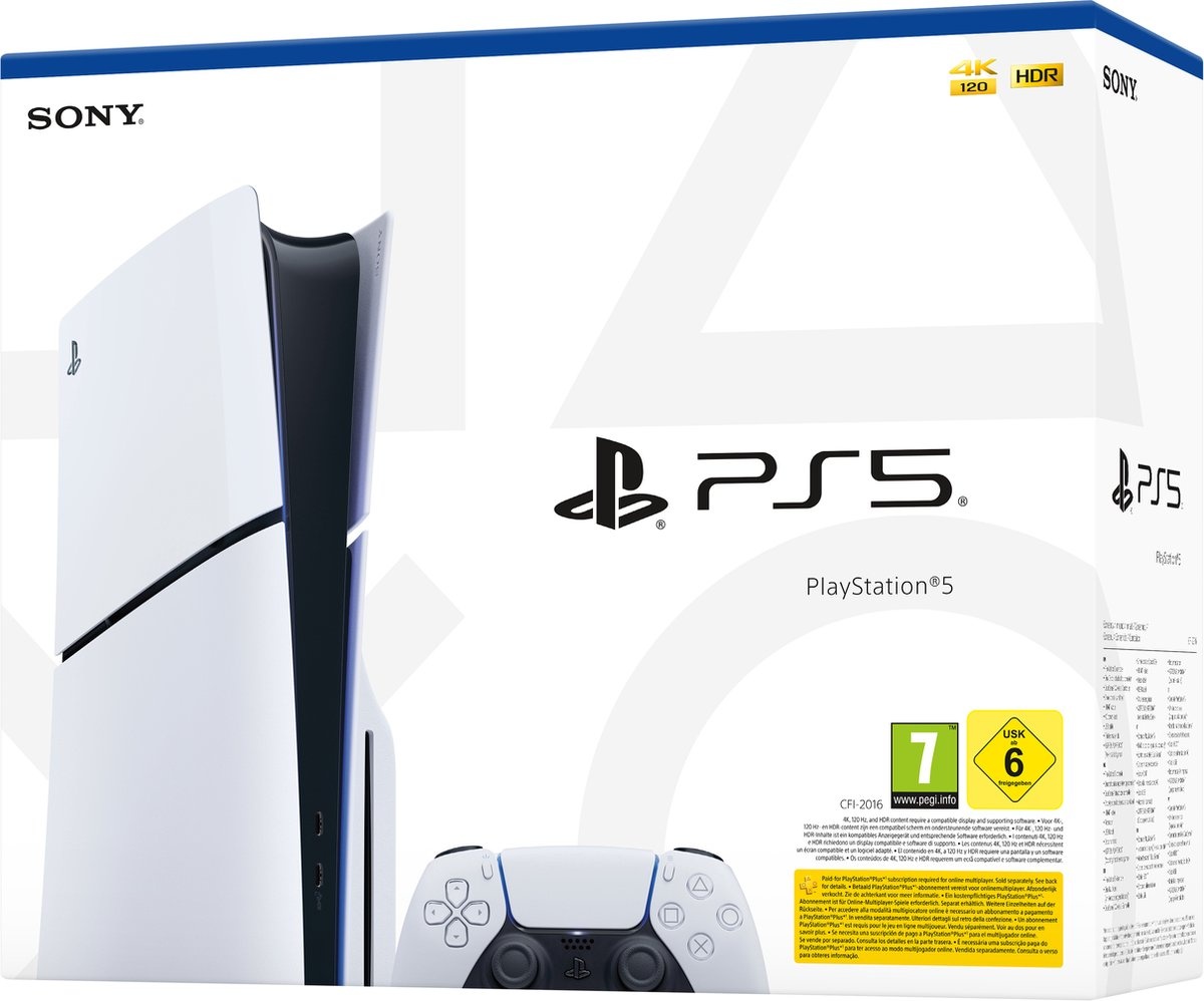 Sony PlayStation 5 Slim Disc Edition - Console