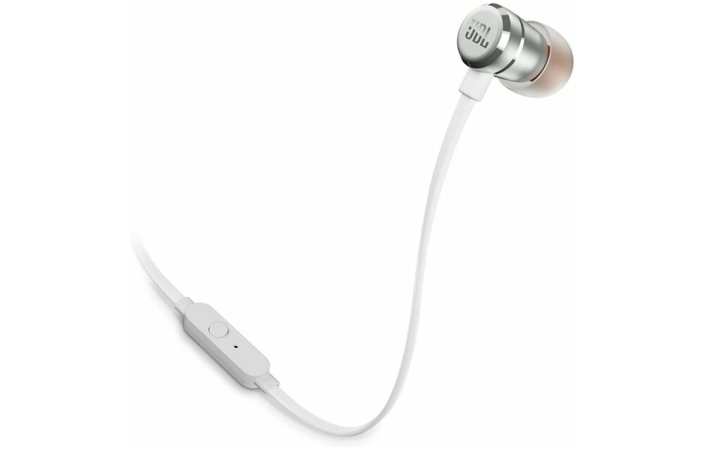 JBL T290 Zilver In-Ear oordopjes  - Oordopjes