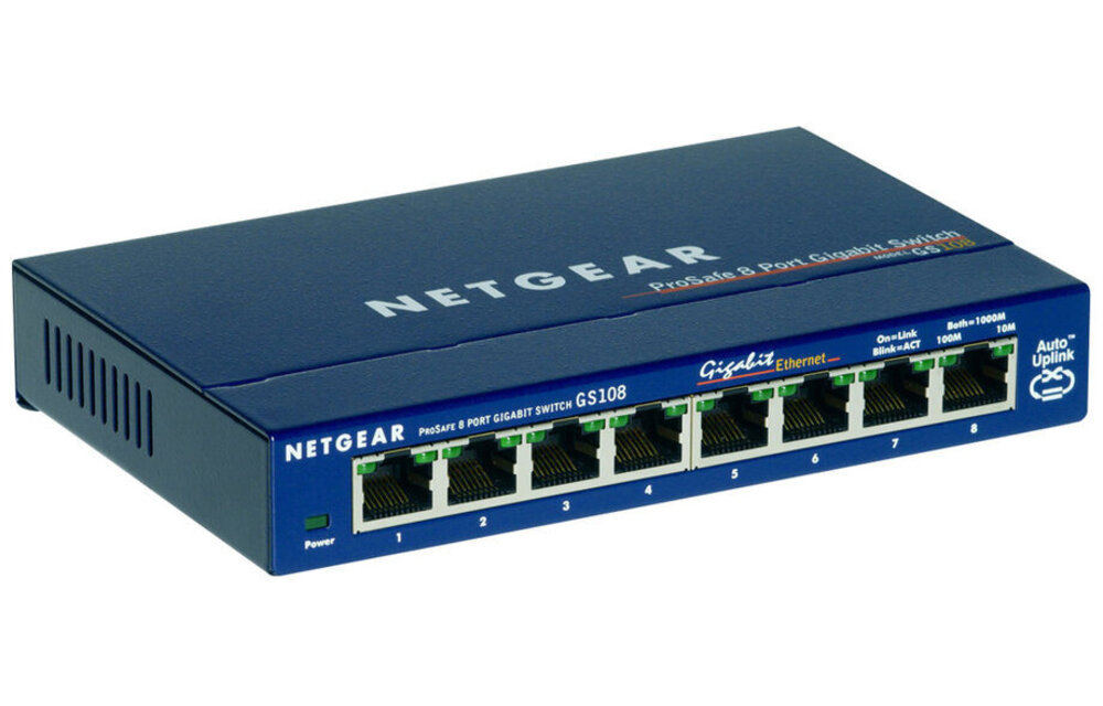 Netgear Prosafe GS108 - Netwerk switch