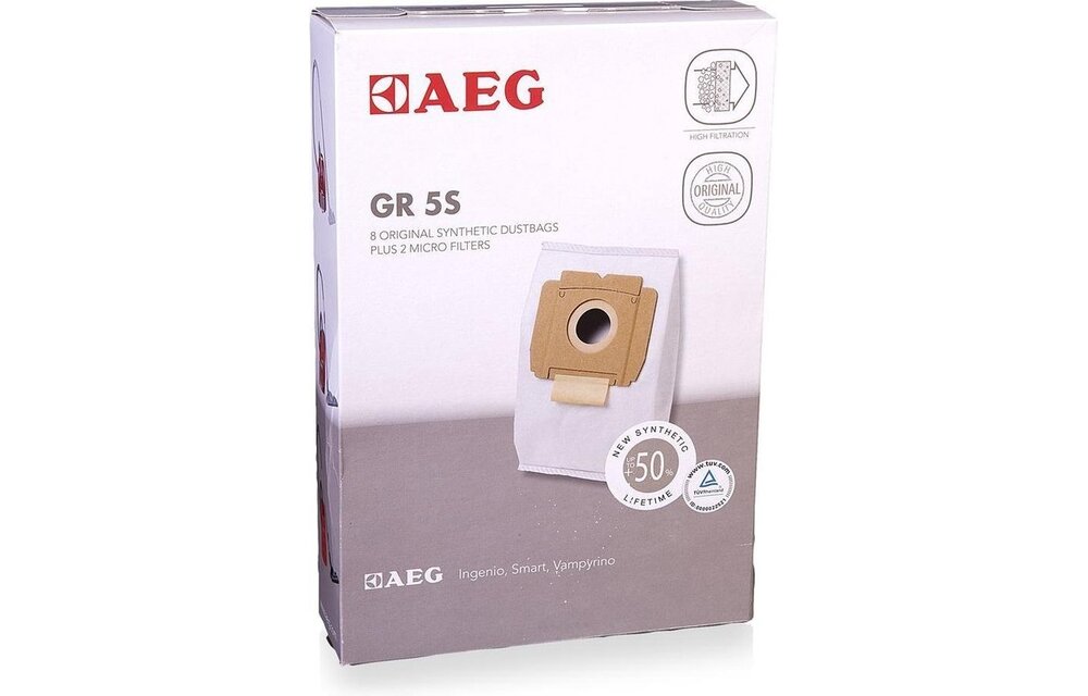 AEG GR5S (8 stuks) - Stofzuigerzakken