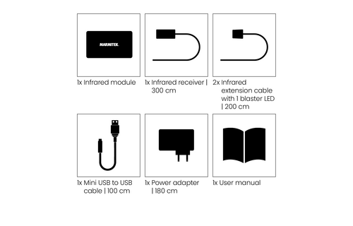 Marmitek Invisible Control 6 XTRA infrarood