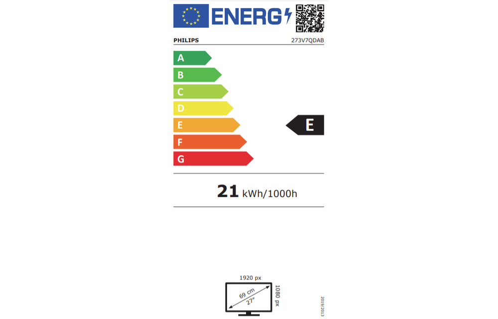 Philips 273V7QDSB - Monitor