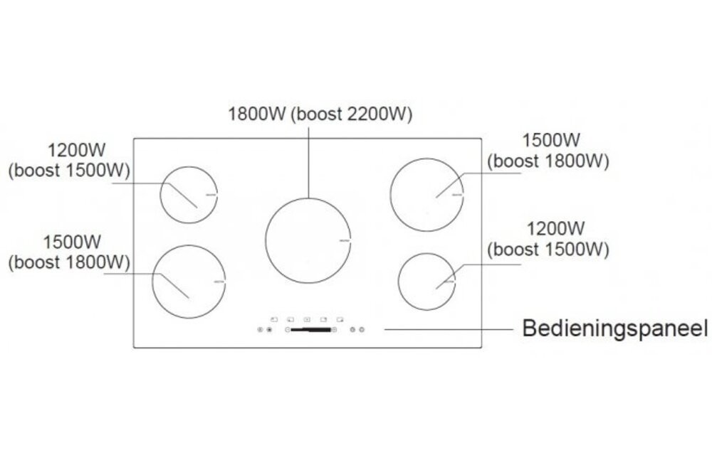 Exquisit EKI901-2  - Inductiekookplaat
