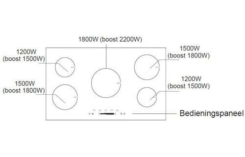 Exquisit EKI901-2  - Inductiekookplaat