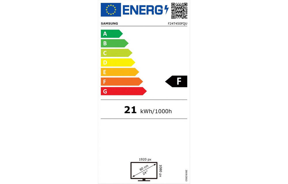 Samsung LF24T450FQR - Monitor