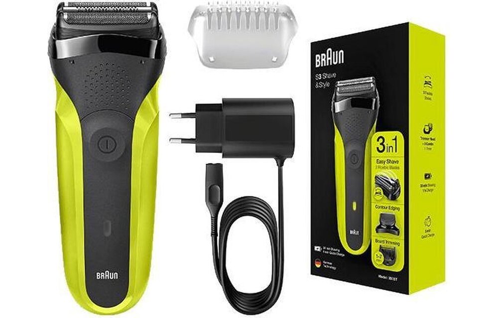Braun Series 3 Shave&Style 300BT Zwart - Scheerapparaat