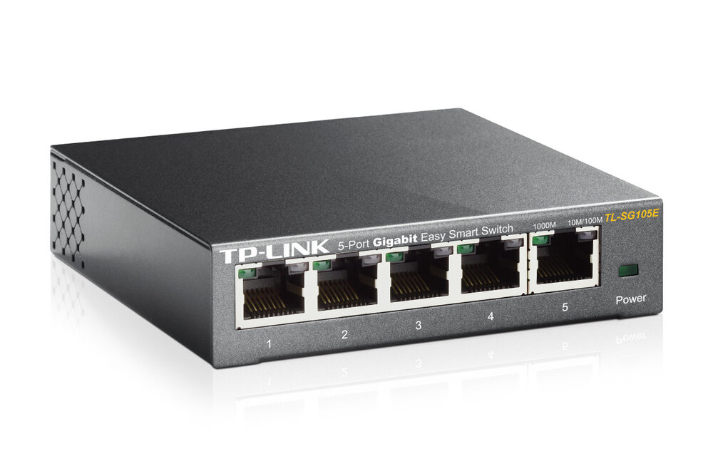 TP-Link TL-SG105E 5-poorts Gigabit Easy Smart - Netwerk switch