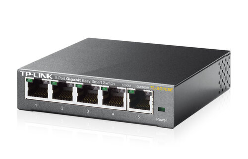 TP-Link TL-SG105E 5-poorts Gigabit Easy Smart - Netwerk switch