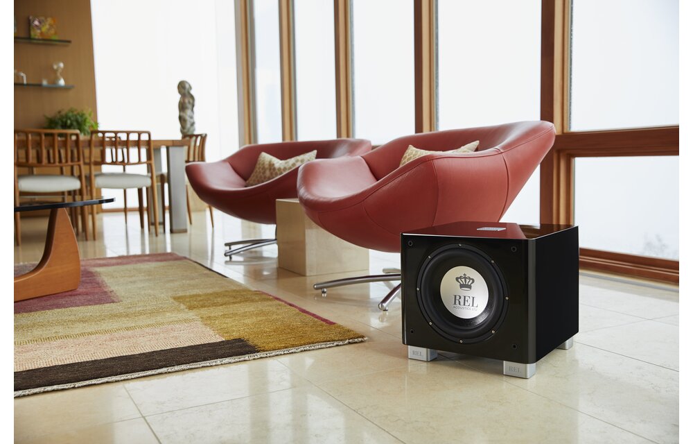 REL T9x Zwart - Subwoofer