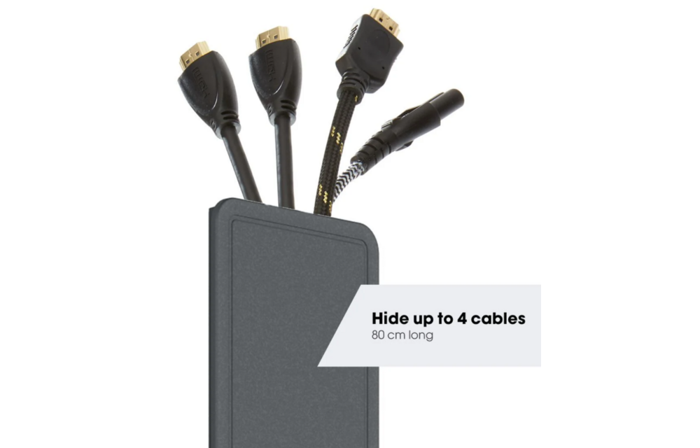 Vogel's TVA 6000 (80cm) Zwart - Kabelgoot